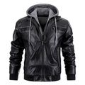 Mens Hooded Jacket With Zipper Pockets